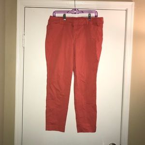 Old Navy Pixie Pants in Coral